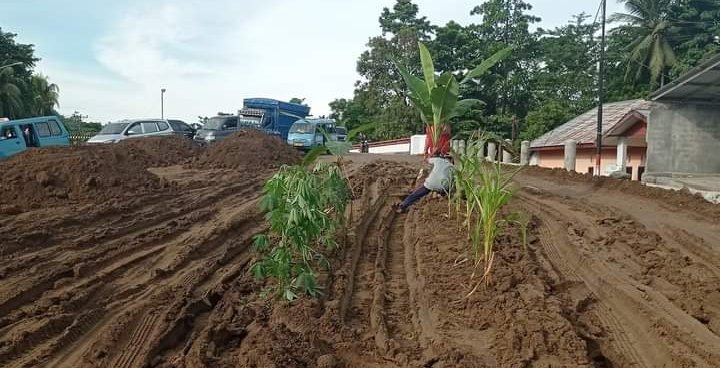 Dikerjakan Sejak Proyek Jembatan Tumpaan Dicurigai Tak Beres