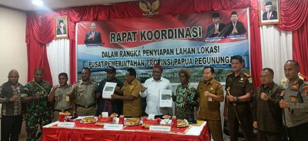 Wamendagri Pimpin Rakor Penyiapan Lahan Pemprov Papua Pegunungan ...